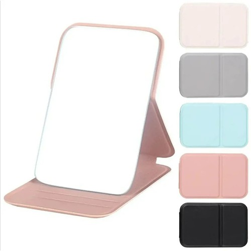 Foldable makeup mirror travel - foldable,