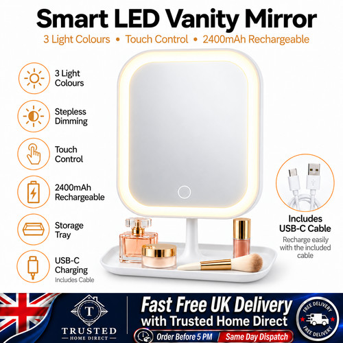 Led makeup mirror - makeup,
