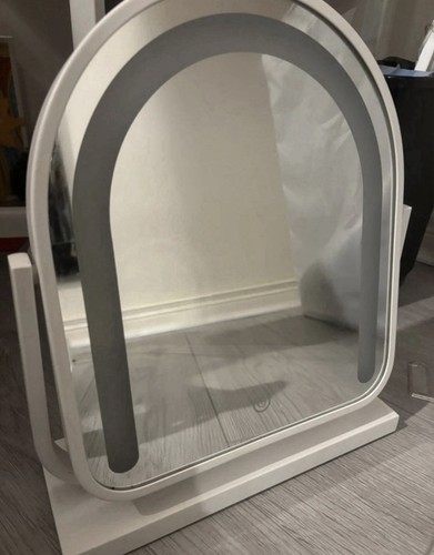 Battery powered mirror self - battery,