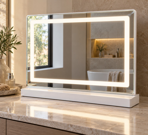 White led hollywood vanity - led,