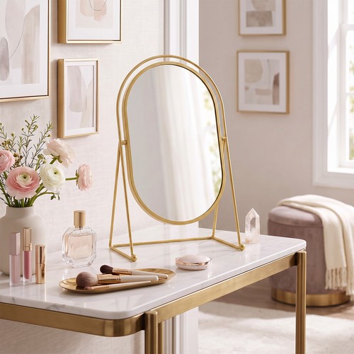 Adjustable make mirror - make,