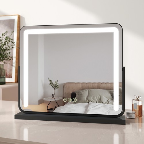 Vanity mirror table led - table,