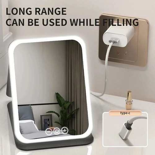 Usb rechargeable vanity mirror - vanity,