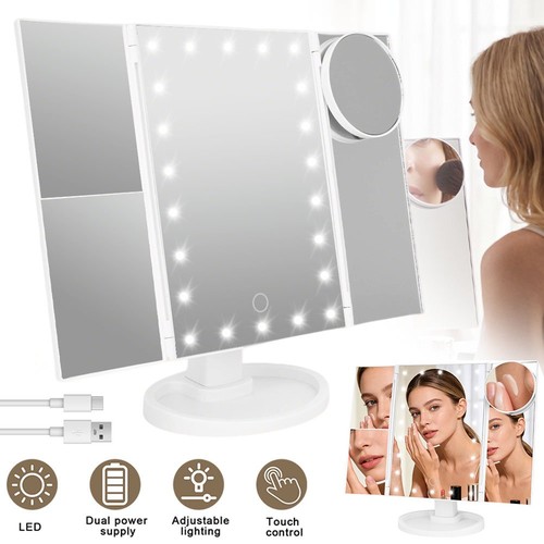 Makeup mirror with - makeup, light