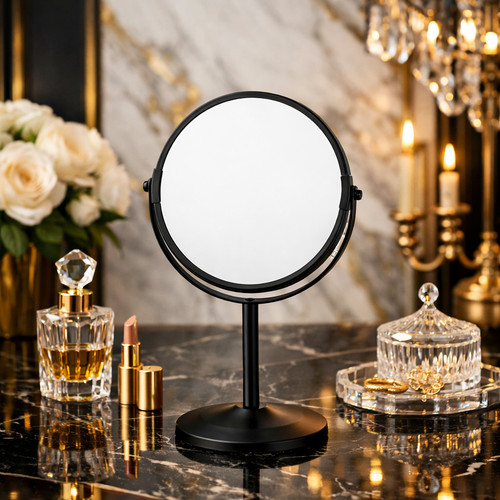 Black double sided - 7”, vanity