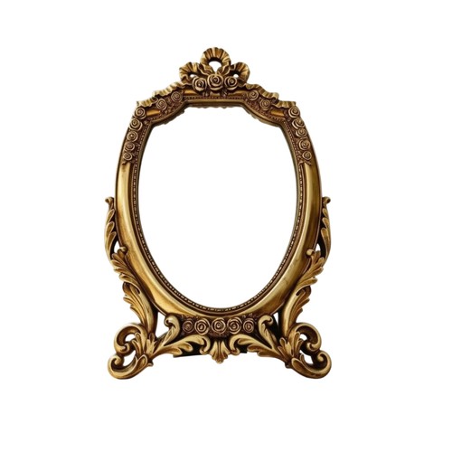 Baroque tabletop looking glass - baroque,