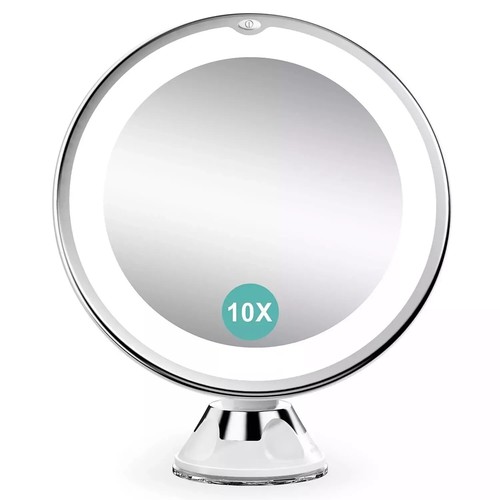 10x magnifying mirror with - magnifying, led