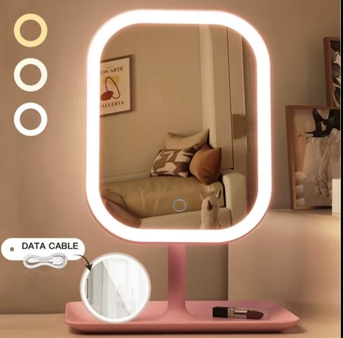 Led vanity makeup mirror - vanity, with