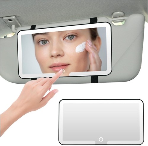 Car vanity mirror - car, led