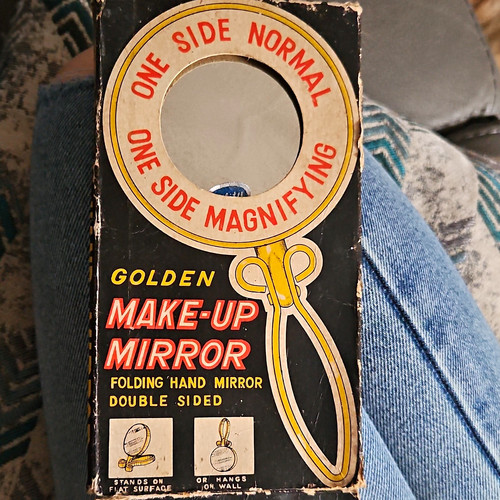 Retro 1960s 70s golden makeup - retro,