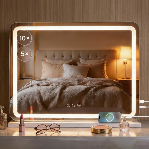 Hollywood large makeup mirror - large,
