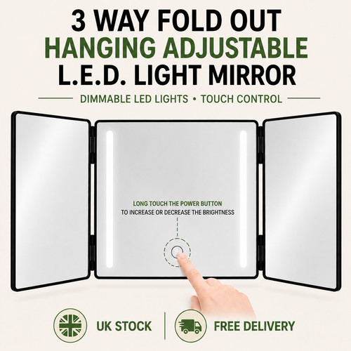 Way trifold mirror - way,